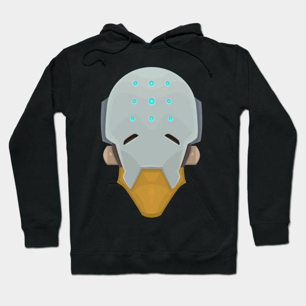 Zenyatta minimalist Hoodie by Mellamanpel